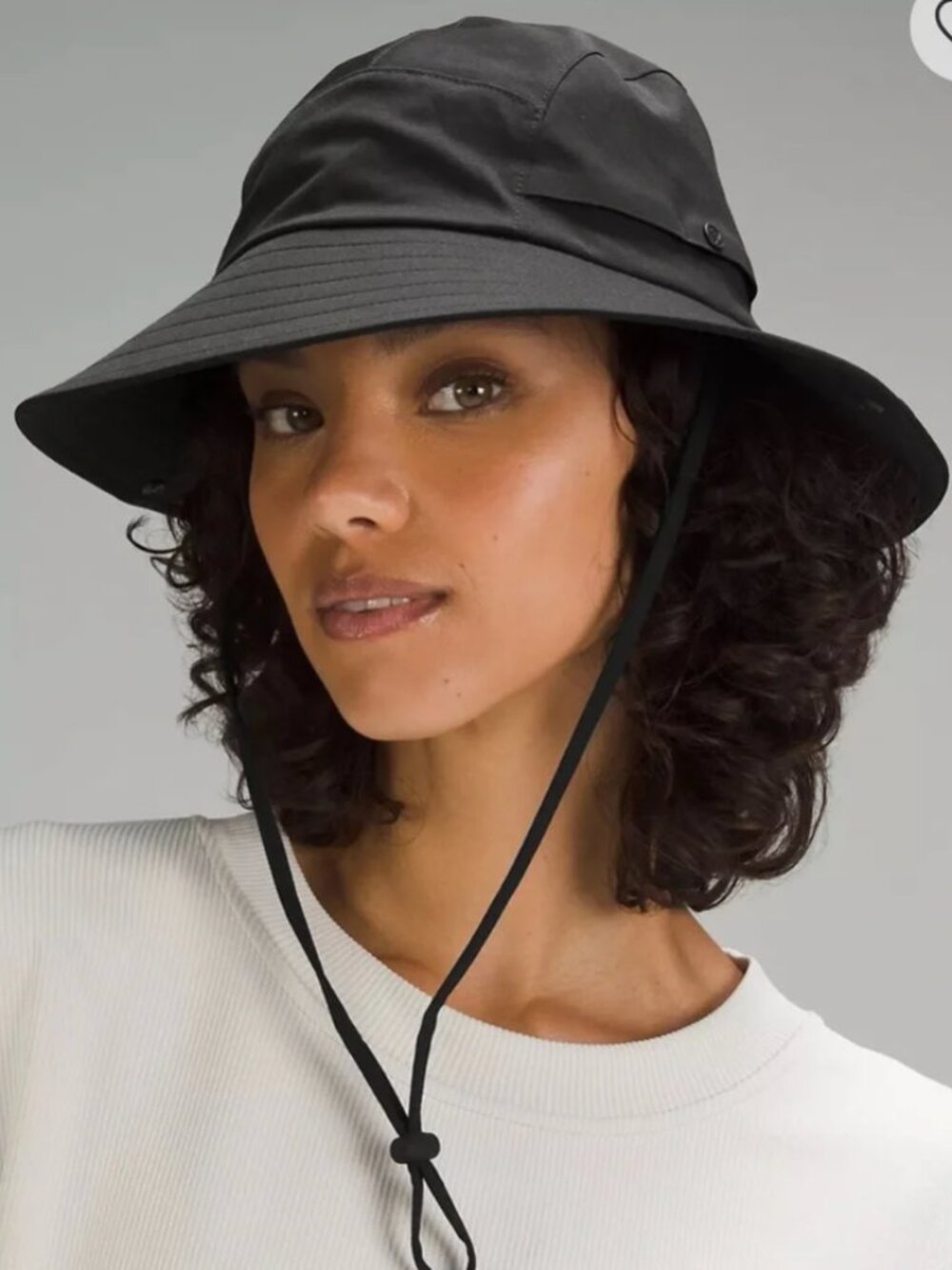 Lululemon Unisex Multi Sport Sun Hat Black M/L